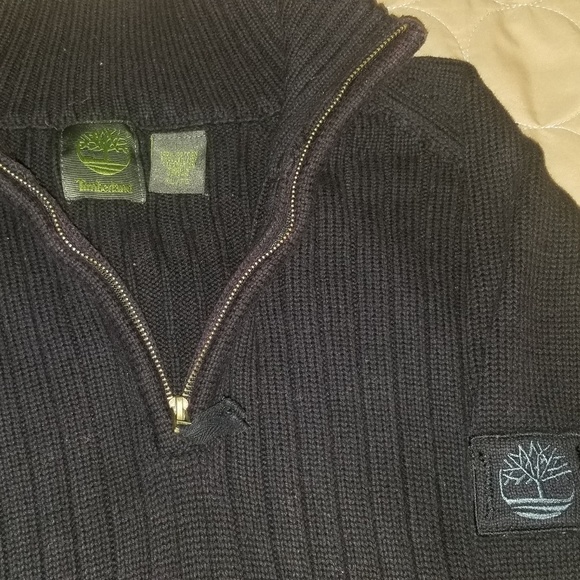 3/4 Zip Sweater - Picture 2 of 4